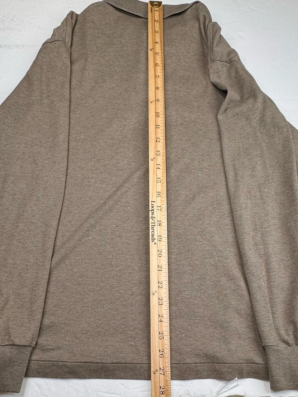 Polo by Ralph Lauren Polo Shirt Men's Large Brown Classic Fit Long Sleeve Preppy